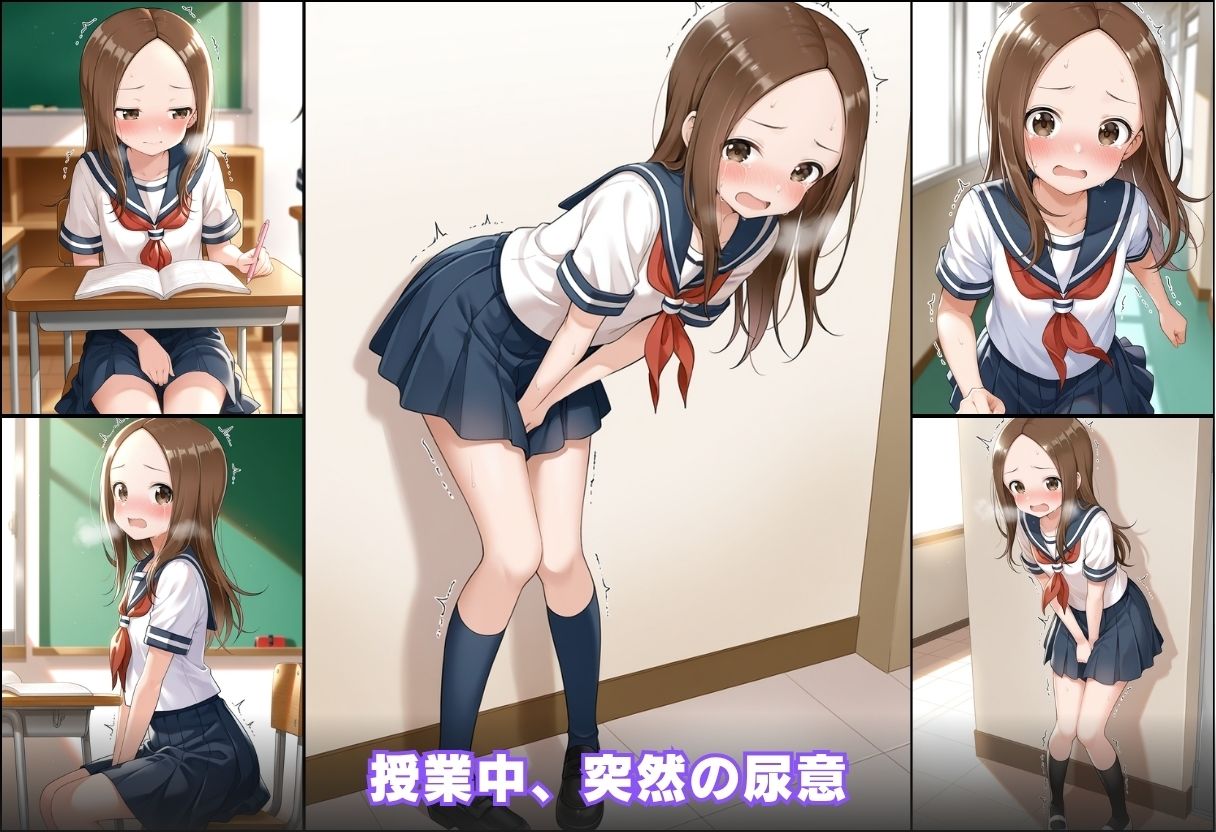 尿意の限界 おもらし上手の高木さん サンプル画像3