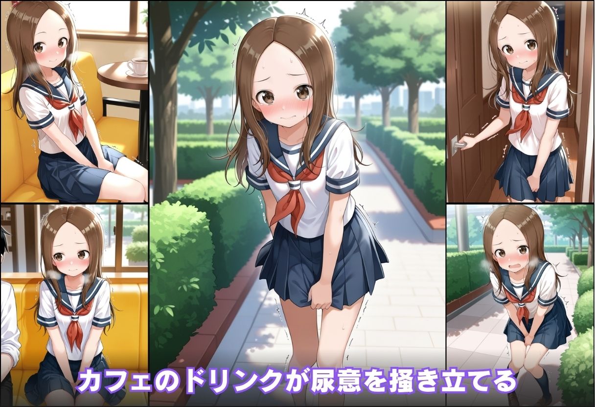 尿意の限界 おもらし上手の高木さん サンプル画像5