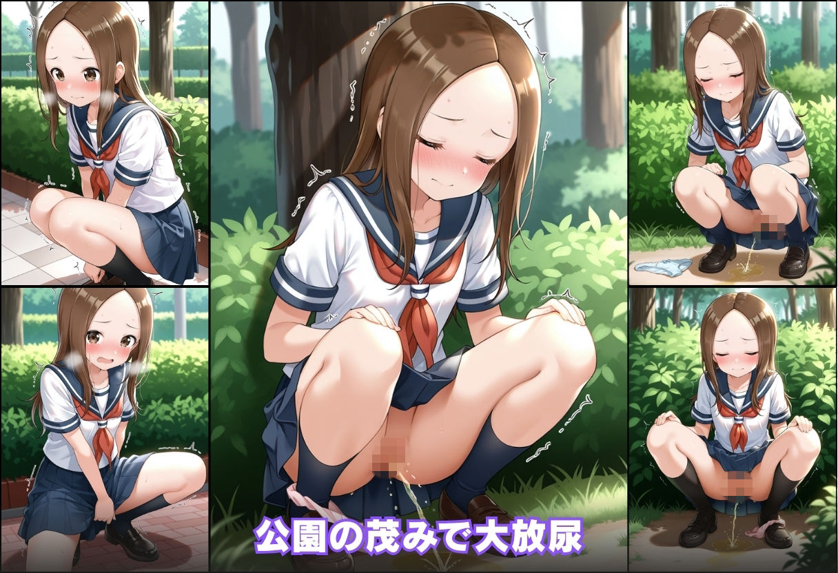 尿意の限界 おもらし上手の高木さん サンプル画像6