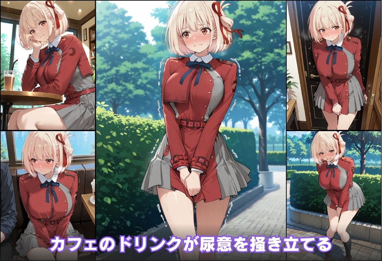 尿意の限界 リコリコおもらし 錦木千束 サンプル画像5