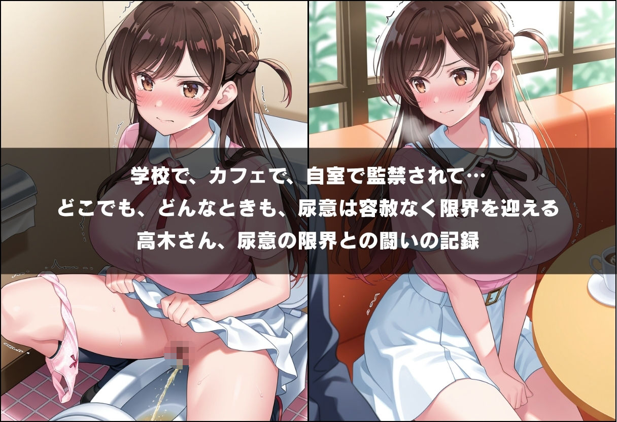 尿意の限界 彼女、おもらしします 水原千鶴 サンプル画像1