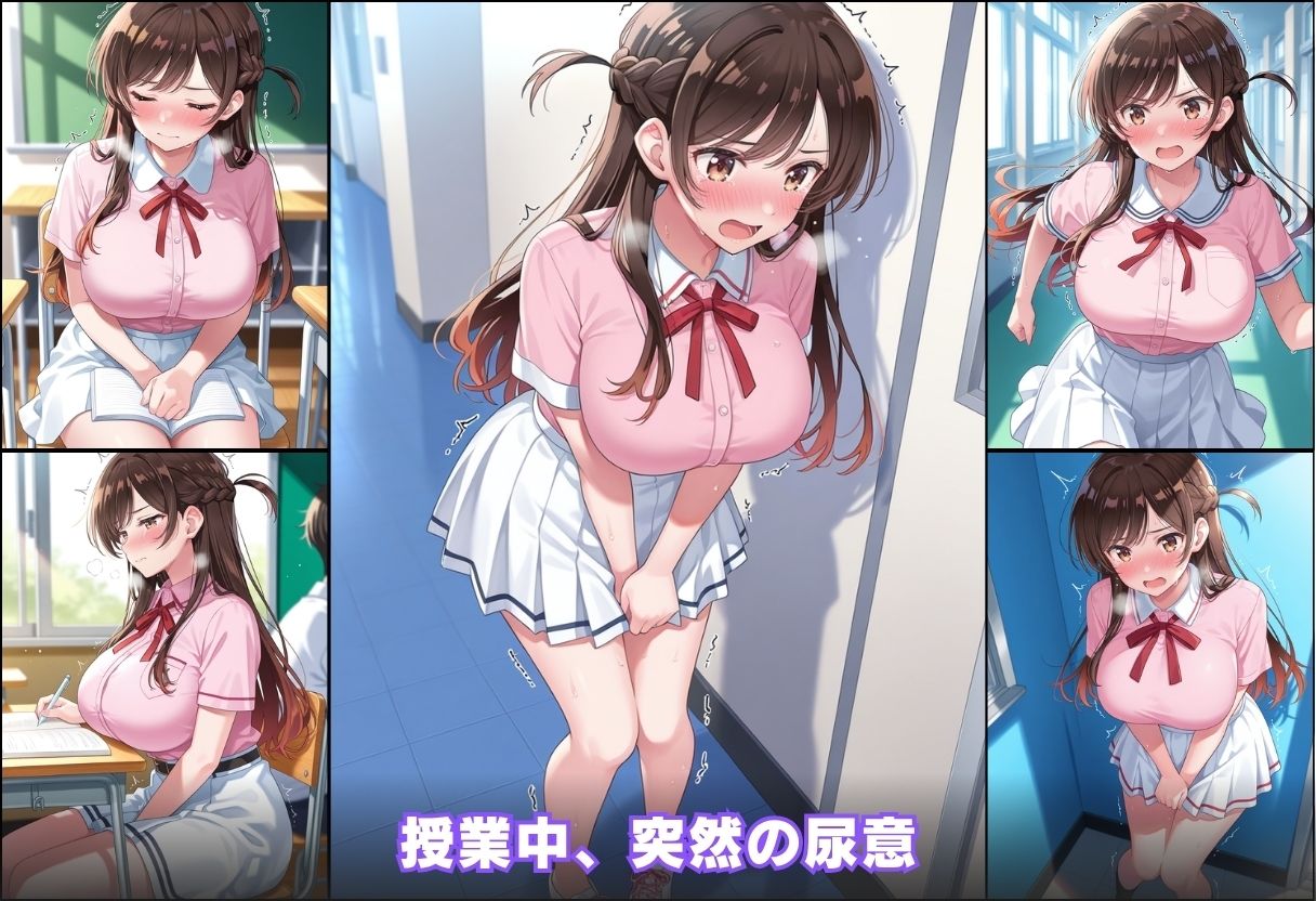 尿意の限界 彼女、おもらしします 水原千鶴 サンプル画像3