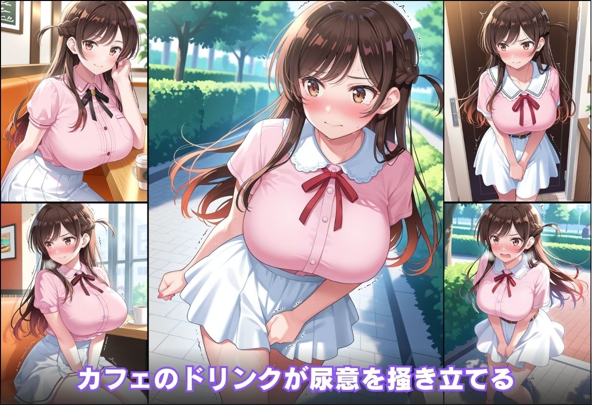 尿意の限界 彼女、おもらしします 水原千鶴 サンプル画像5