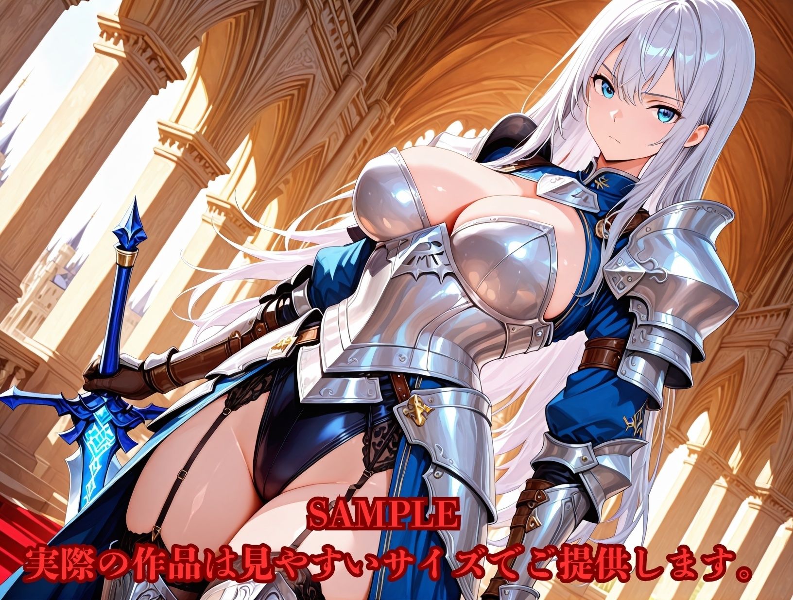 崩壊王国の孕み囚 親衛騎士編 〜『落ちた王国、砕けた誇り』 騎士捕縛  〜 サンプル画像2