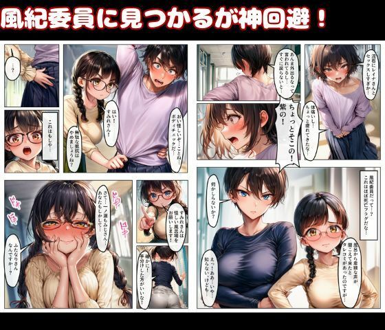 巨乳JDが集う女子寮に女装して潜入！男はボク一人でハーレムSEX サンプル画像4