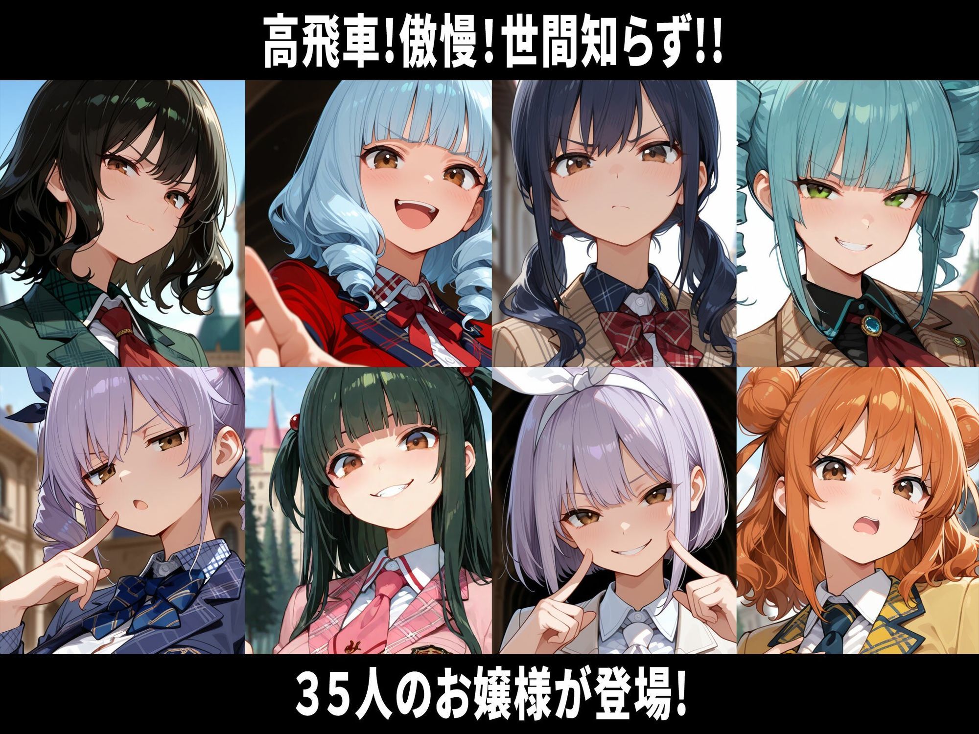 巨乳お嬢様はその男と会話してはいけない 即堕ち2コマ サンプル画像3