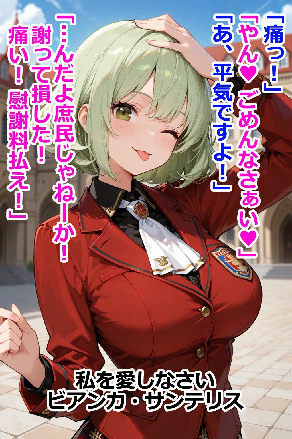 巨乳お嬢様はその男と会話してはいけない 即堕ち2コマ サンプル画像7