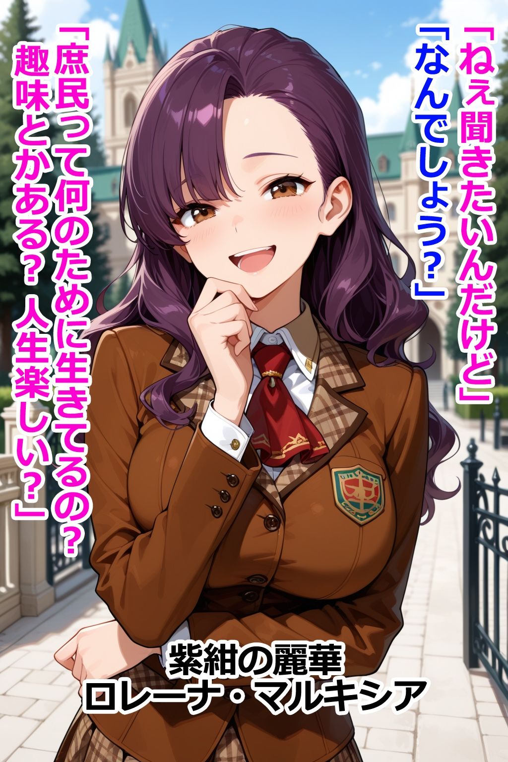 巨乳お嬢様はその男と会話してはいけない2 即堕ち2コマ サンプル画像7