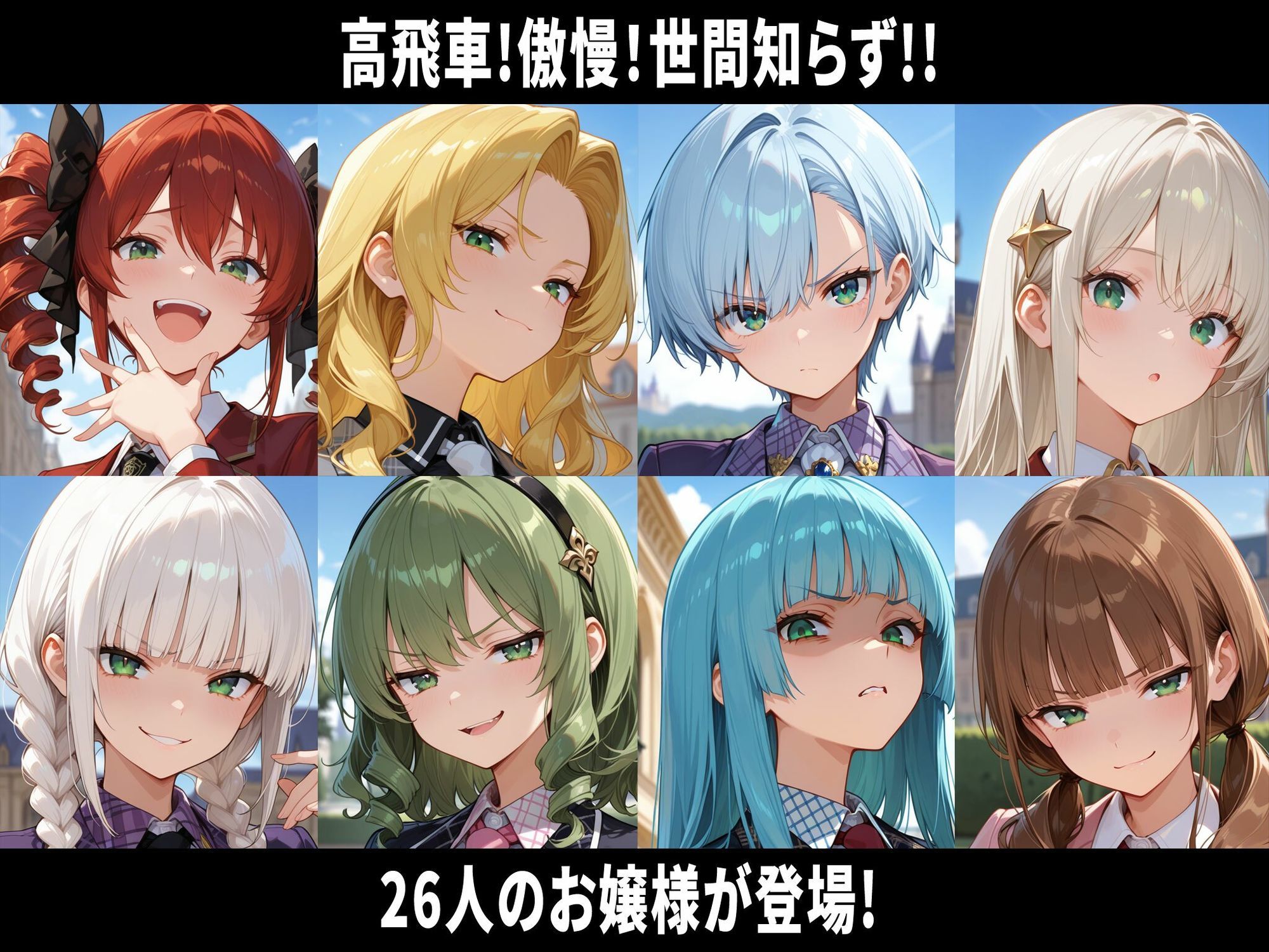巨乳お嬢様編 即堕ち3コマ サンプル画像2