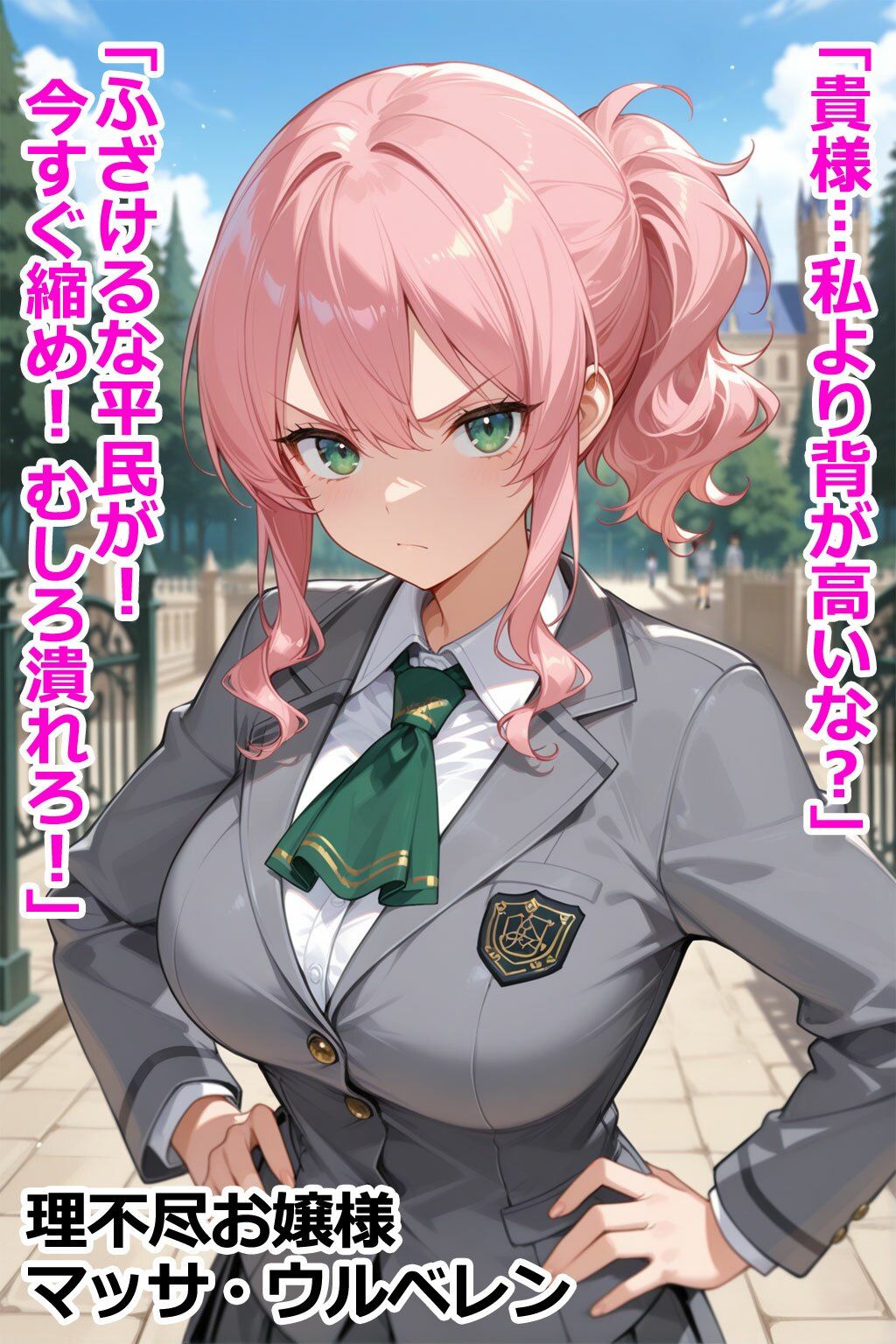 巨乳お嬢様編 即堕ち3コマ サンプル画像3