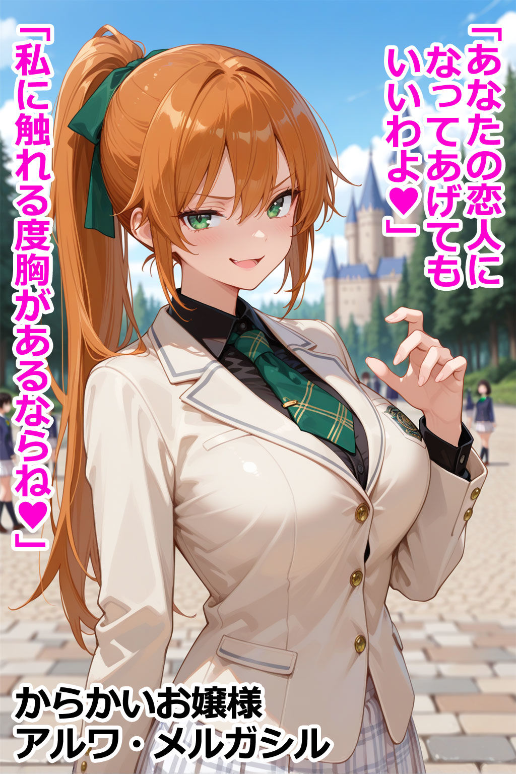 巨乳お嬢様編 即堕ち3コマ サンプル画像6