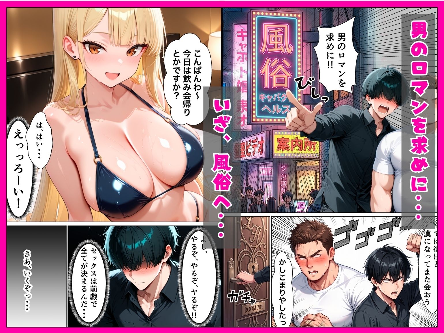 巨乳に成長した幼馴染ギャルとイチャラブ本気セックスした話 サンプル画像2