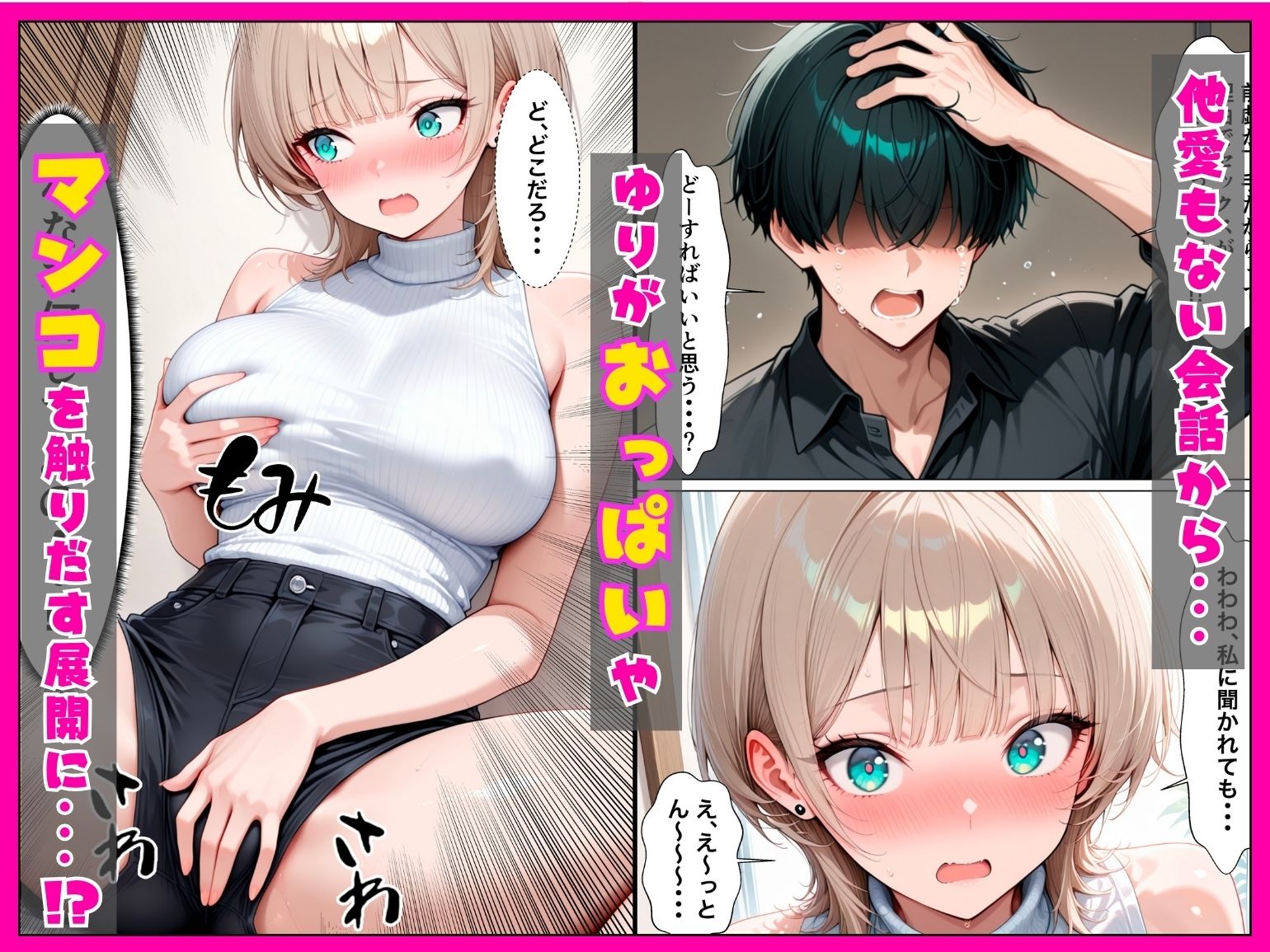巨乳に成長した幼馴染ギャルとイチャラブ本気セックスした話 サンプル画像5