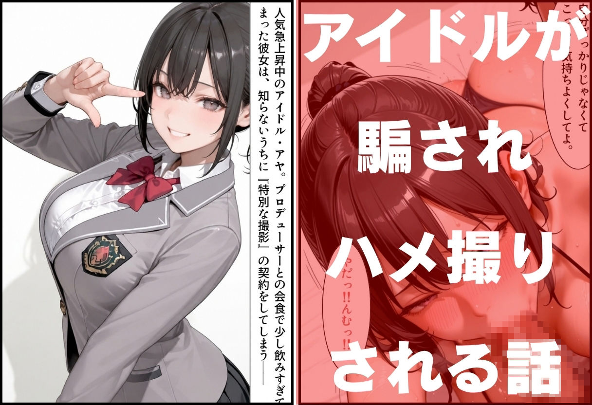 巨乳アイドル アヤ ハメ撮り流出 〜グラビアと騙されマイクロビキニで生中出しS〇X〜 サンプル画像1