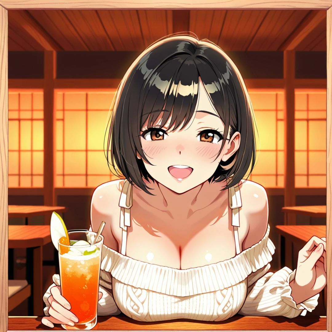 巨乳カフェバイト 彼女がマッスル 店長にNTR 中出し懇願墜ち サンプル画像3