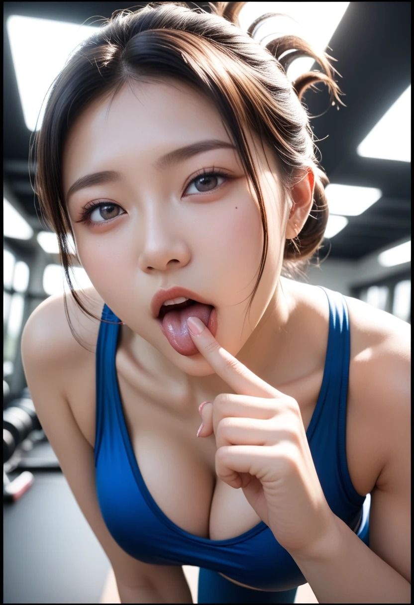 巨乳トレーナーの密着指導  200枚完全収録 サンプル画像10