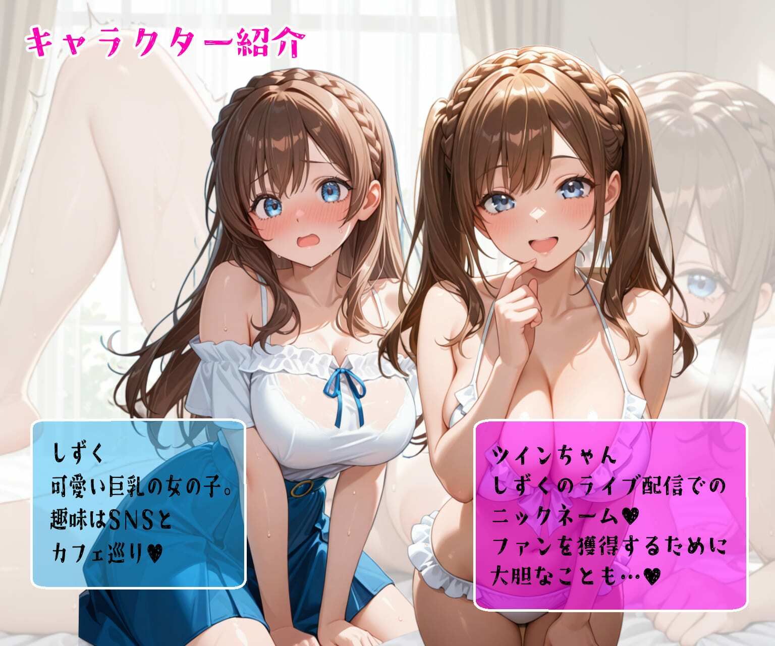 巨乳パイパン女子  Hな生配信 サンプル画像9
