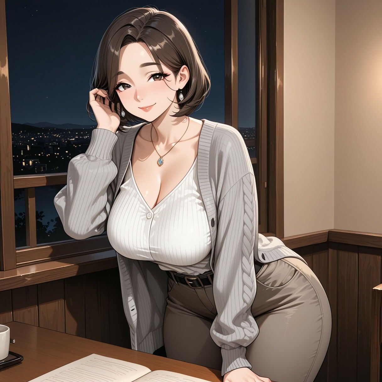 巨乳ママあへおほ快楽堕ち イラストCG集 サンプル画像2