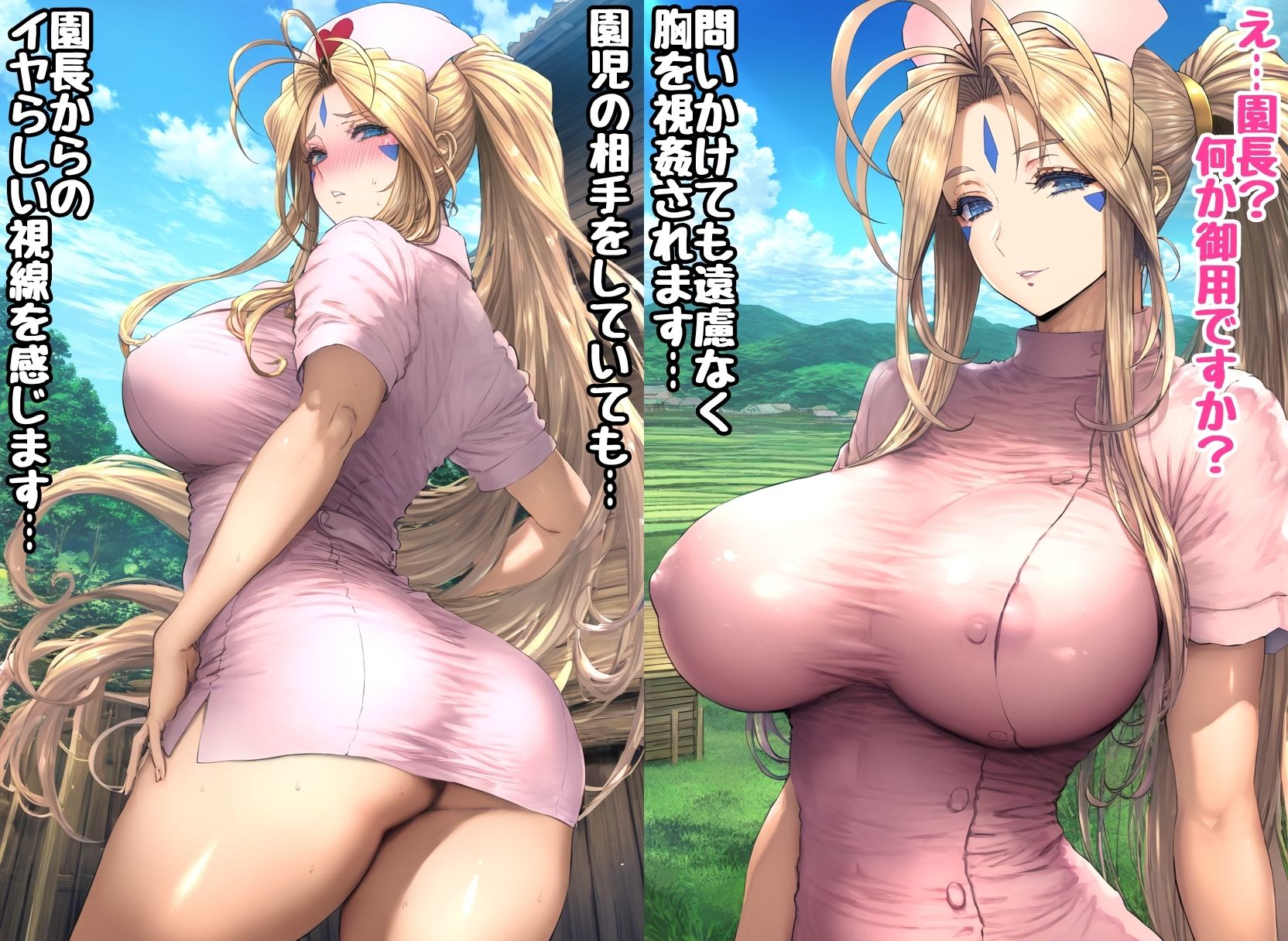 巨乳保母ベルダンディーとセクハラ園長 サンプル画像2