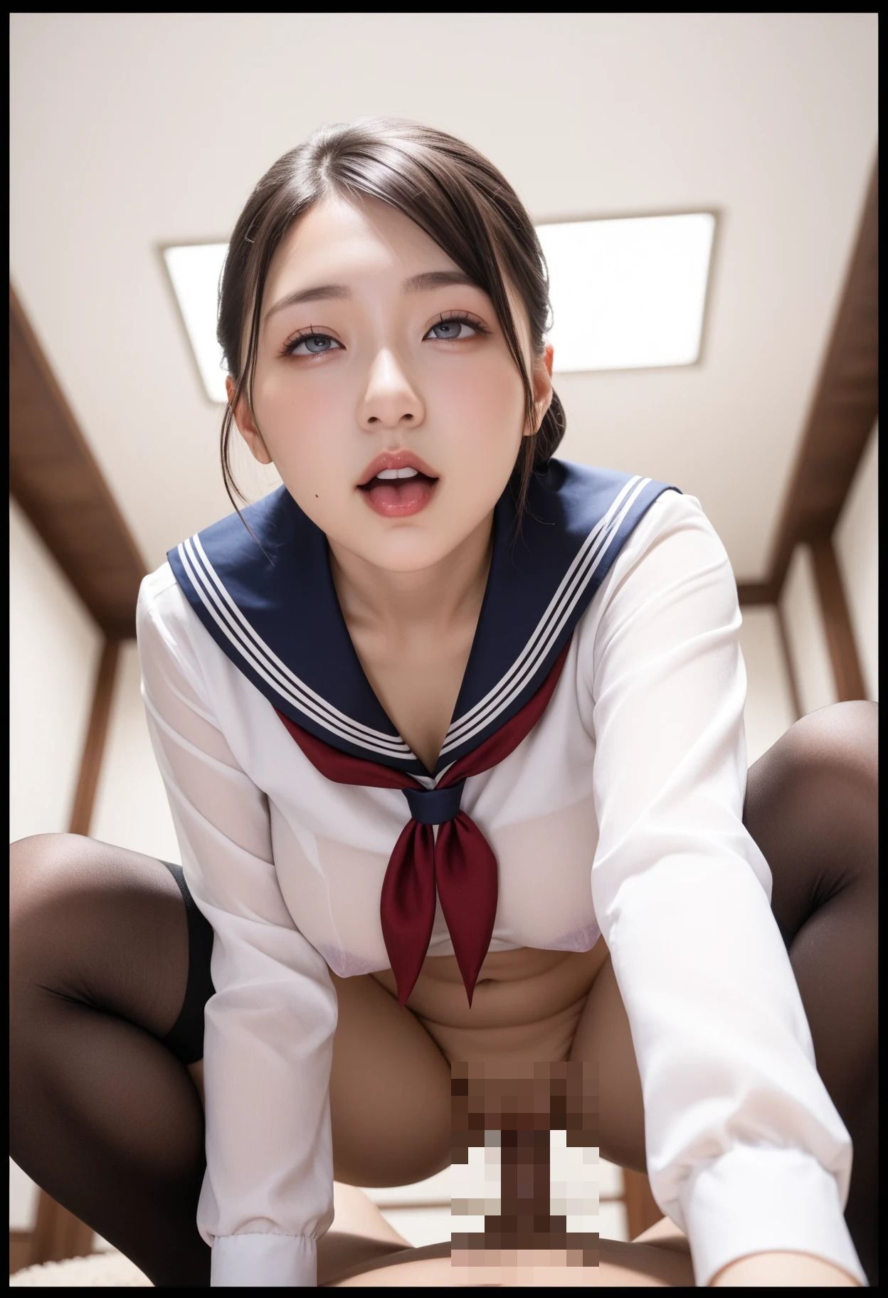 巨乳制服の密着誘惑  220枚完全収録 サンプル画像7