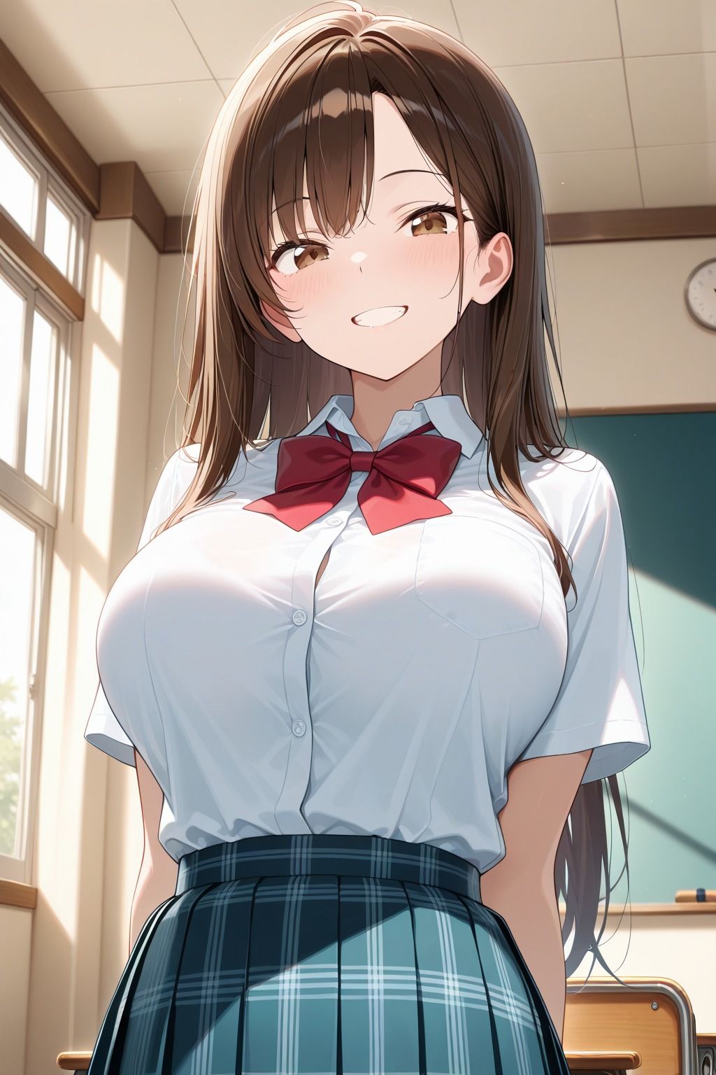 巨乳女子校生をオナホ化 24時間抜き放題の性処理玩具 サンプル画像5