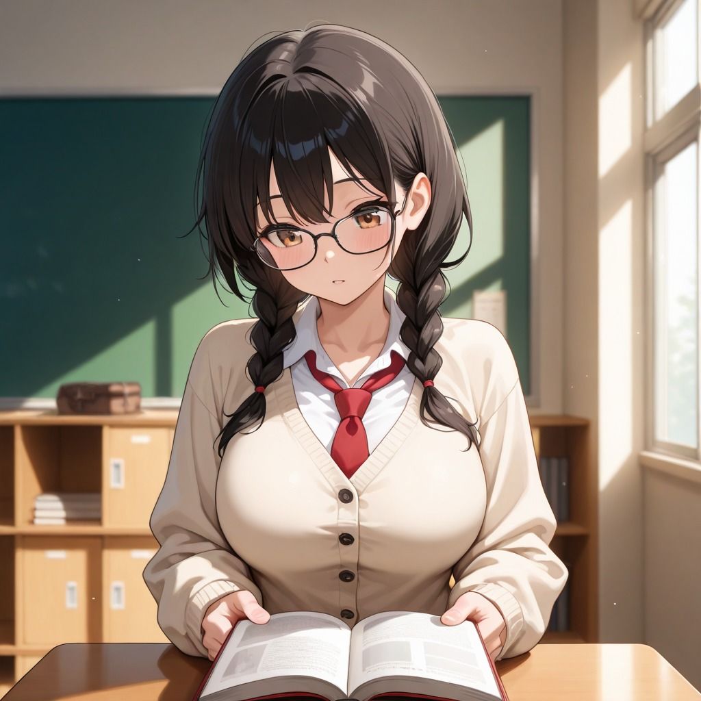 巨乳女子校生寝取り計画 サンプル画像1
