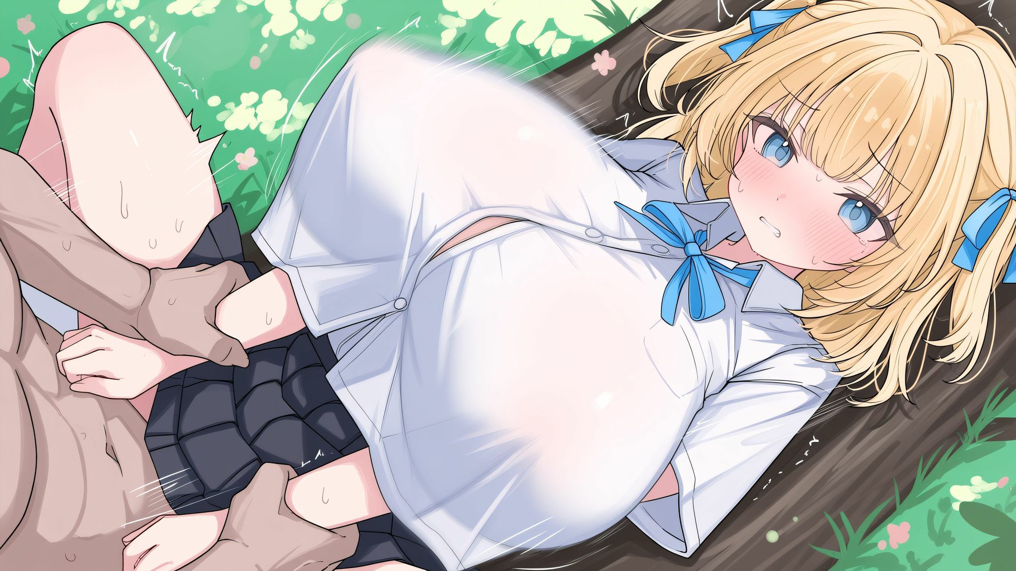 巨乳少女と乳揺れセックス3 サンプル画像1