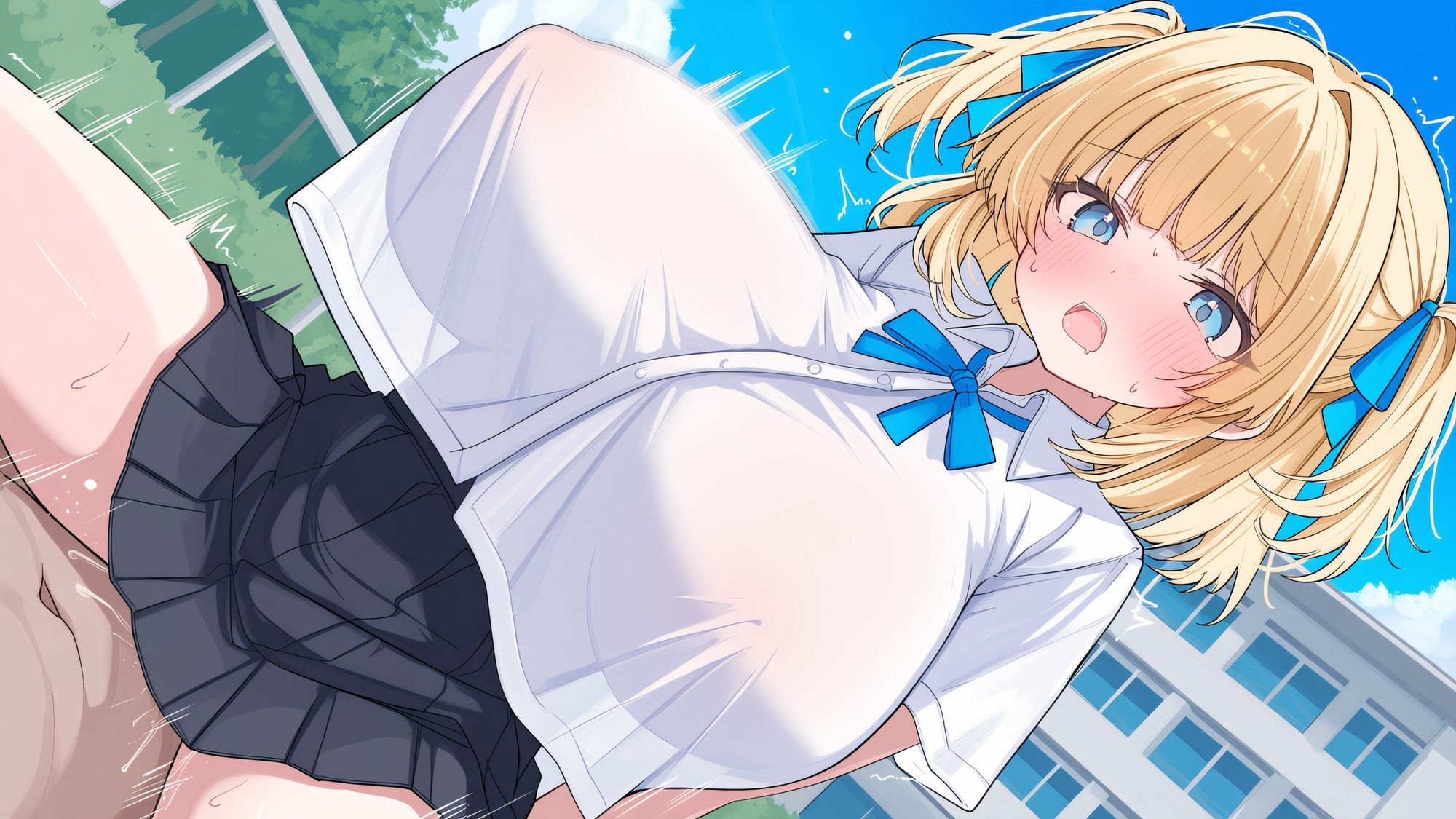 巨乳少女と乳揺れセックス3 サンプル画像5