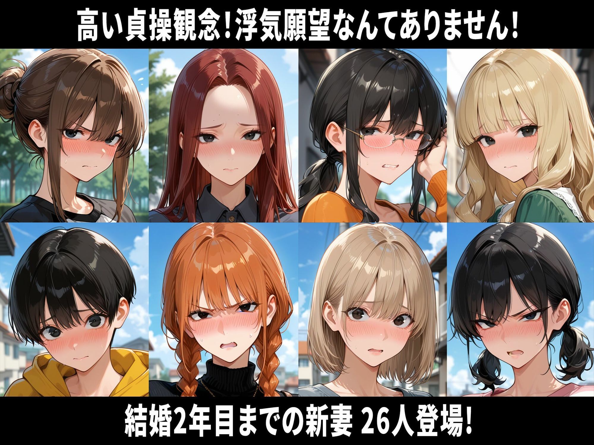巨乳新妻脅迫編 即堕ち3コマ サンプル画像2