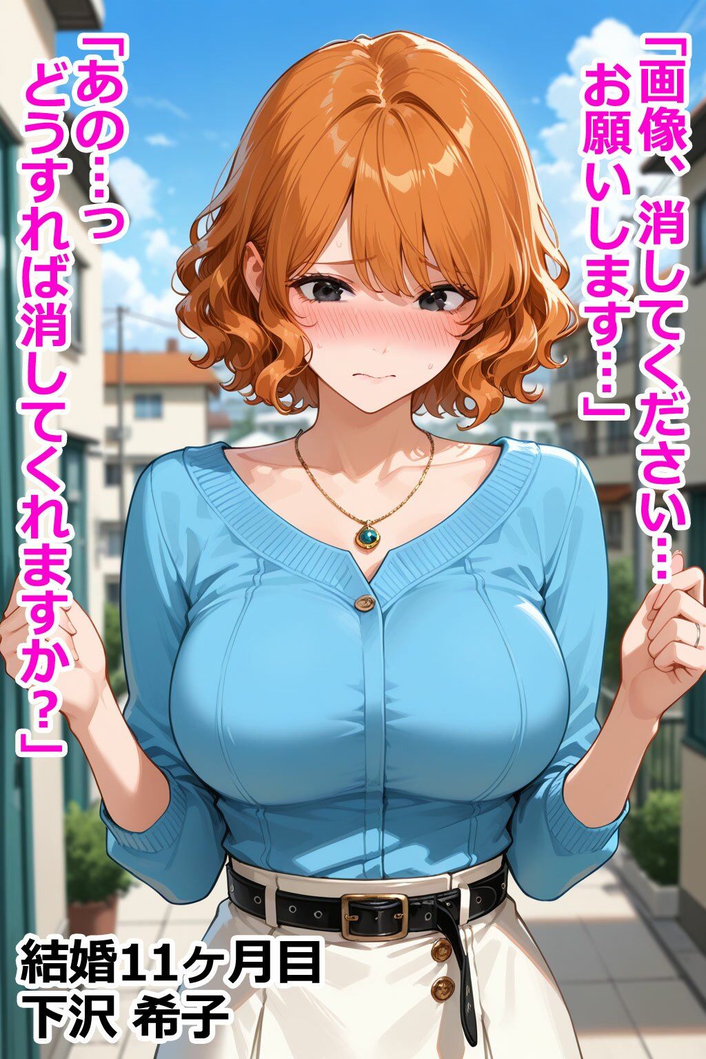 巨乳新妻脅迫編 即堕ち3コマ サンプル画像3
