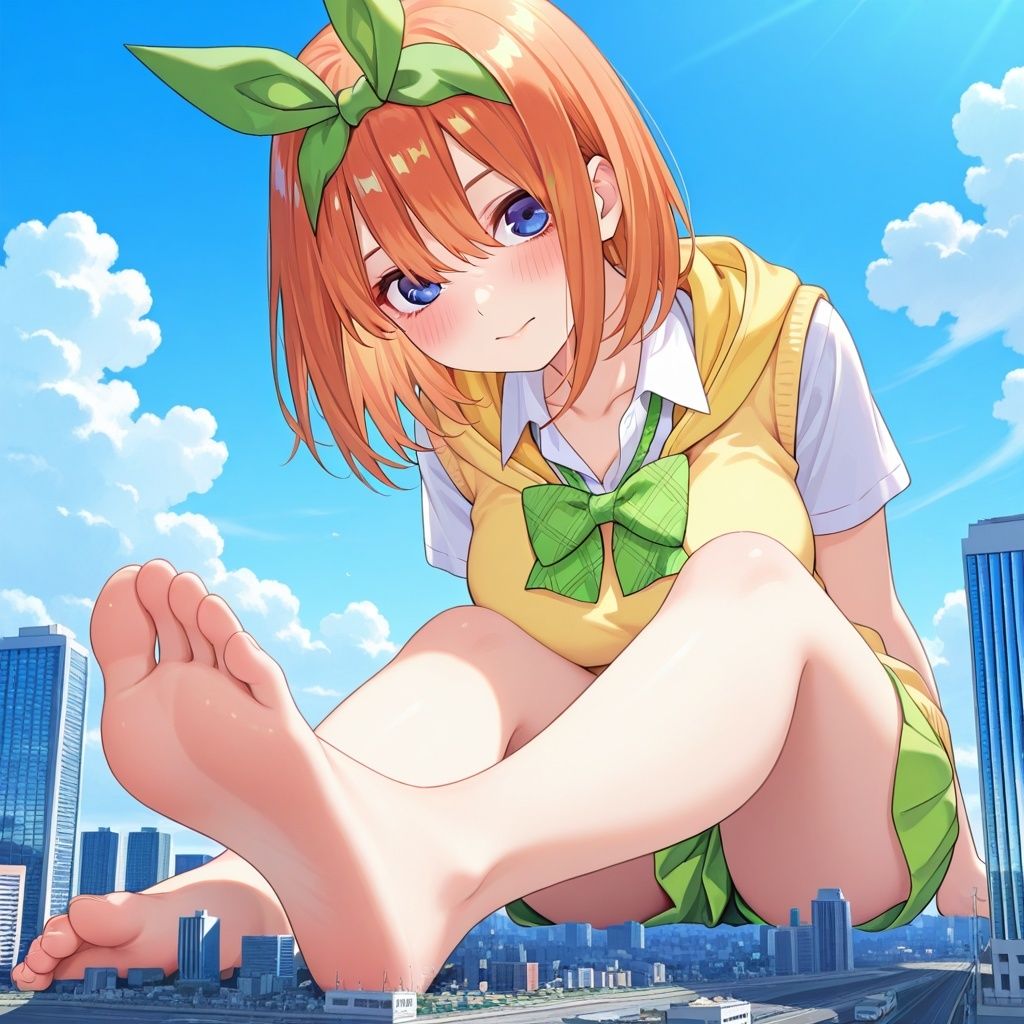 巨大な五つ子の足裏 サンプル画像3