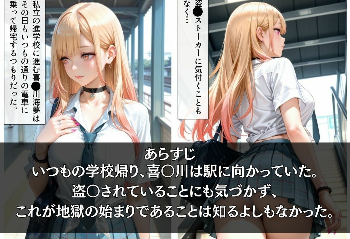 帰宅中に痴●されるギャル サンプル画像3
