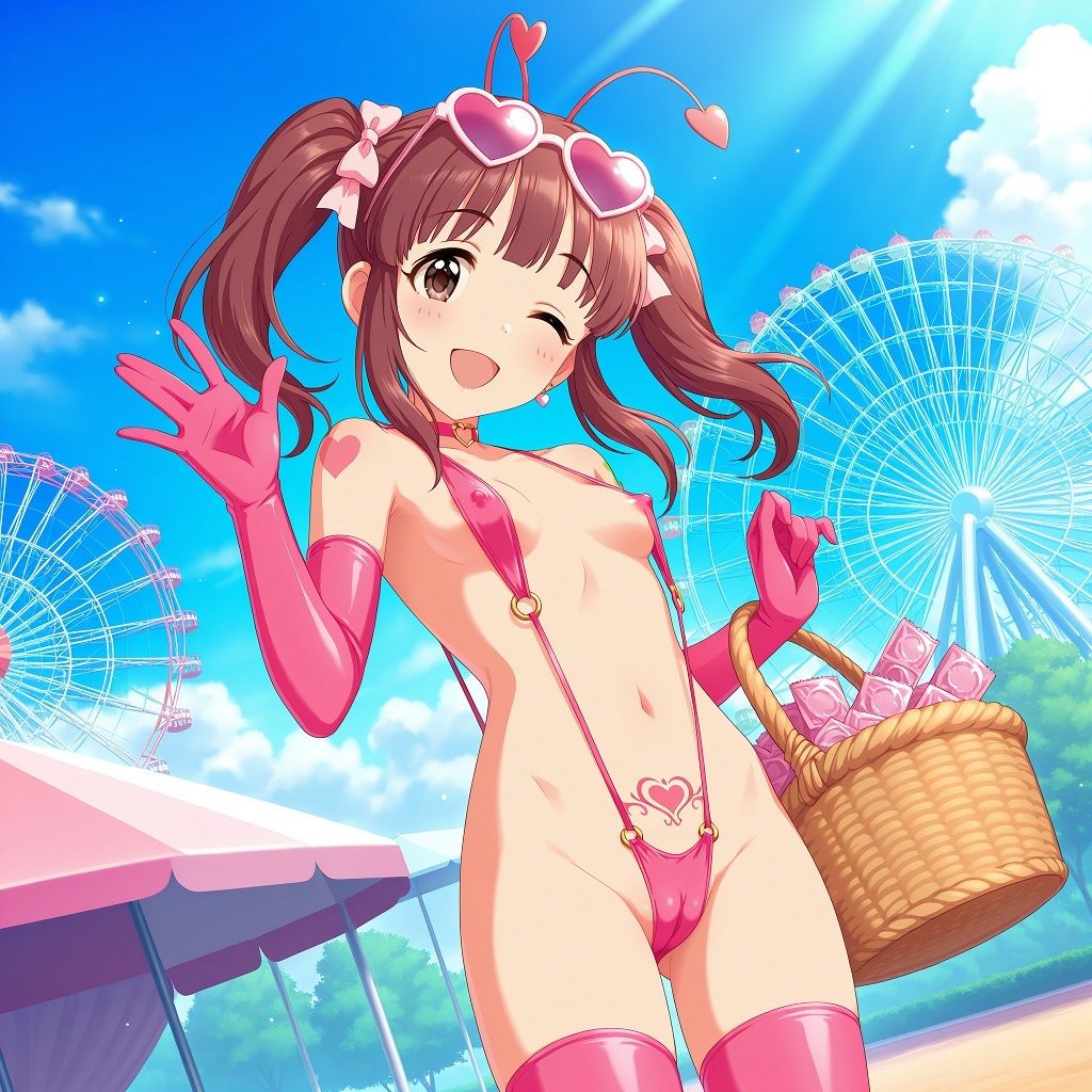 常識改変された世界で職業体験をするアイドル 緒方智〇里編 サンプル画像4