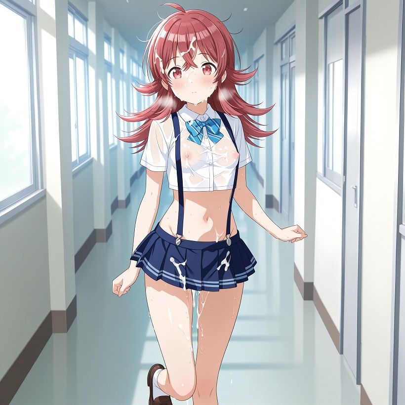 常識改変された学校で性処理をするアイドル 小〇果穂編 サンプル画像6