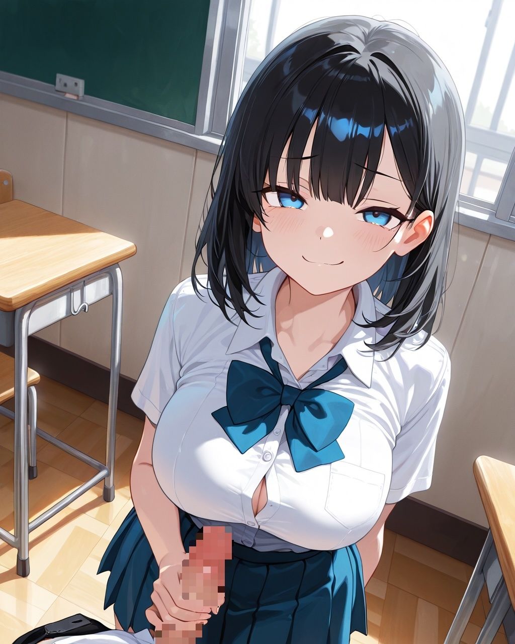 年下制服女子のニヤニヤ搾精3回コース〜主導権ゼロで惨めにイカされる サンプル画像1