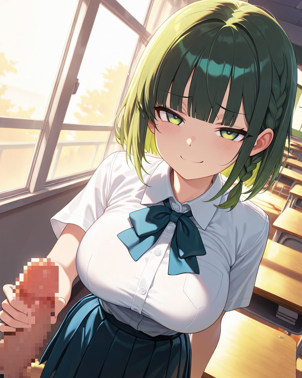 年下制服女子のニヤニヤ搾精3回コース〜主導権ゼロで惨めにイカされる サンプル画像3