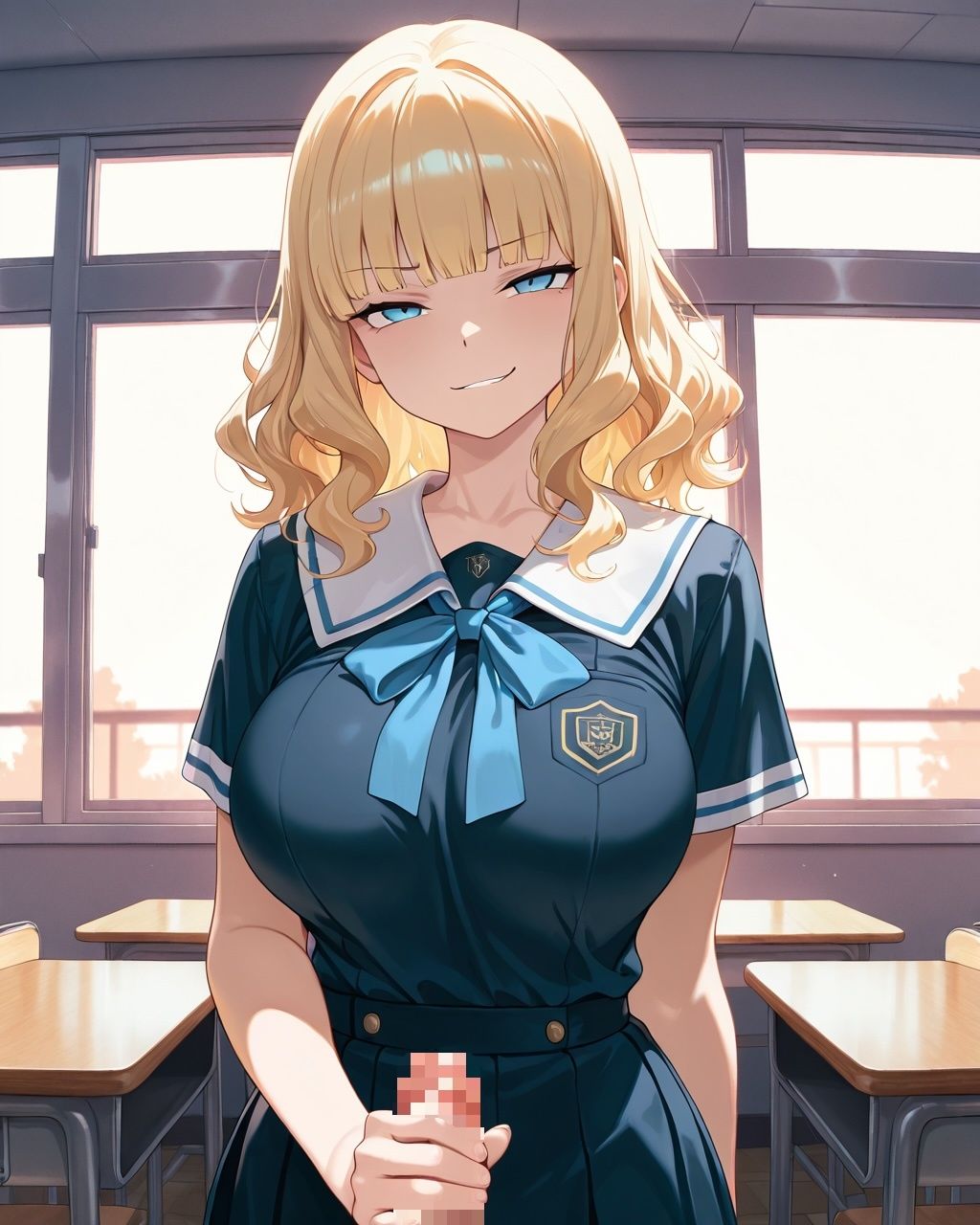 年下制服女子のニヤニヤ搾精3回コース〜主導権ゼロで惨めにイカされる サンプル画像4