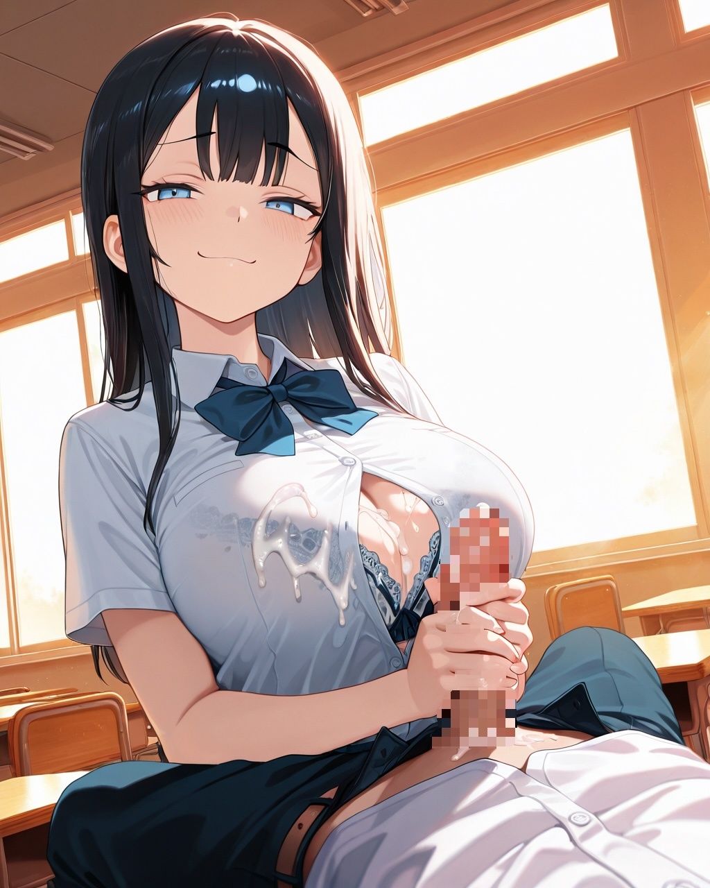 年下制服女子のニヤニヤ搾精3回コース〜主導権ゼロで惨めにイカされる サンプル画像5