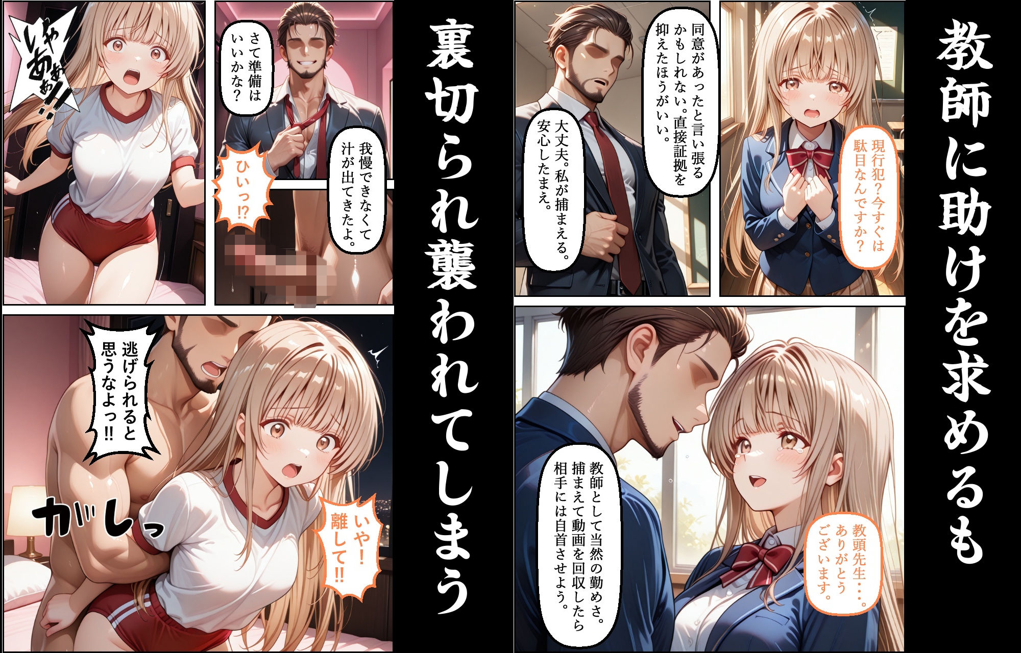 幸せでいっぱいの天使様が滅茶苦茶に壊されてしまった件 サンプル画像5