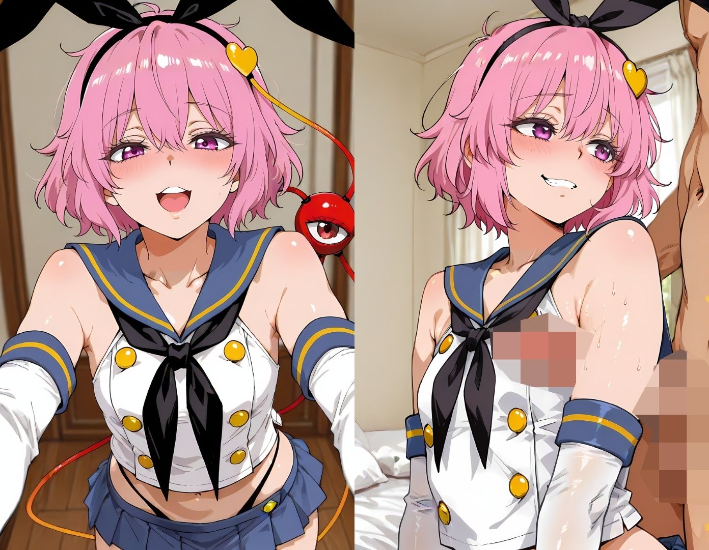 幻想郷の覚妖怪とイチャコスエッチ サンプル画像6