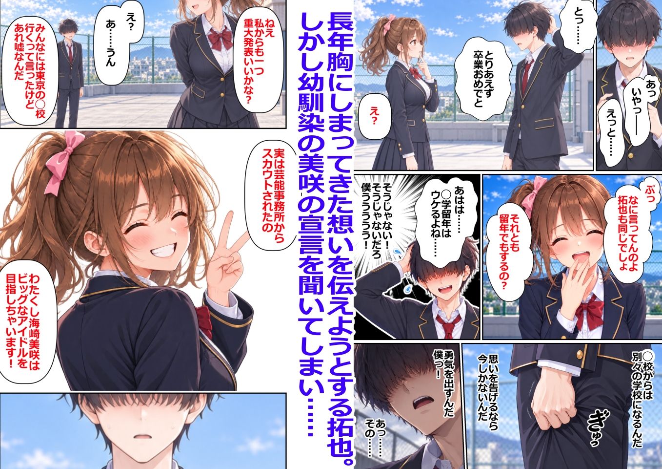 幼馴染がそこそこのアイドルになるまでに払った代償の記録 サンプル画像1