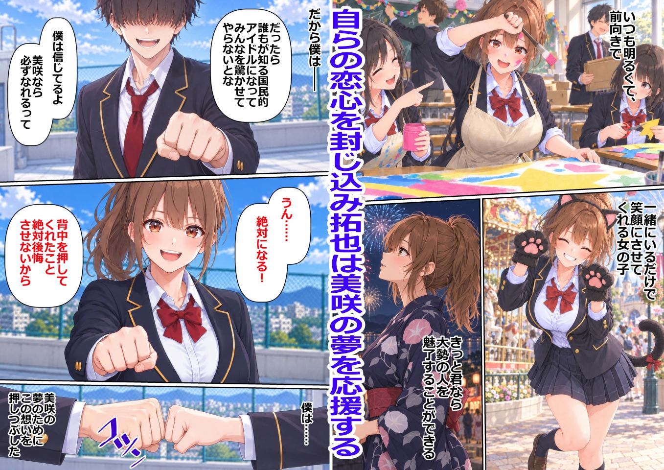 幼馴染がそこそこのアイドルになるまでに払った代償の記録 サンプル画像2