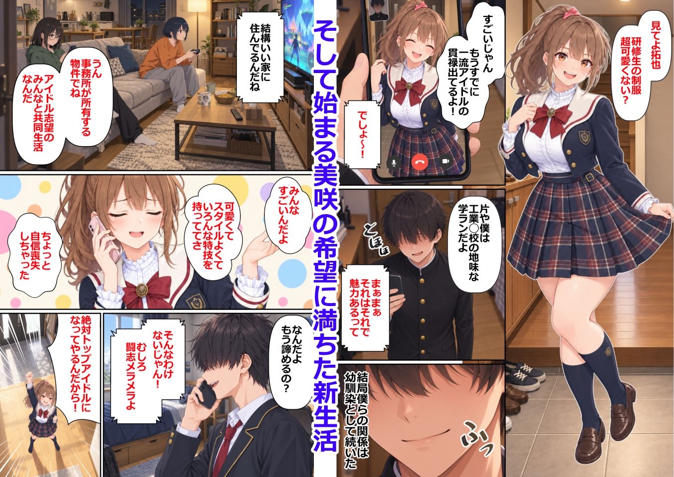 幼馴染がそこそこのアイドルになるまでに払った代償の記録 サンプル画像3