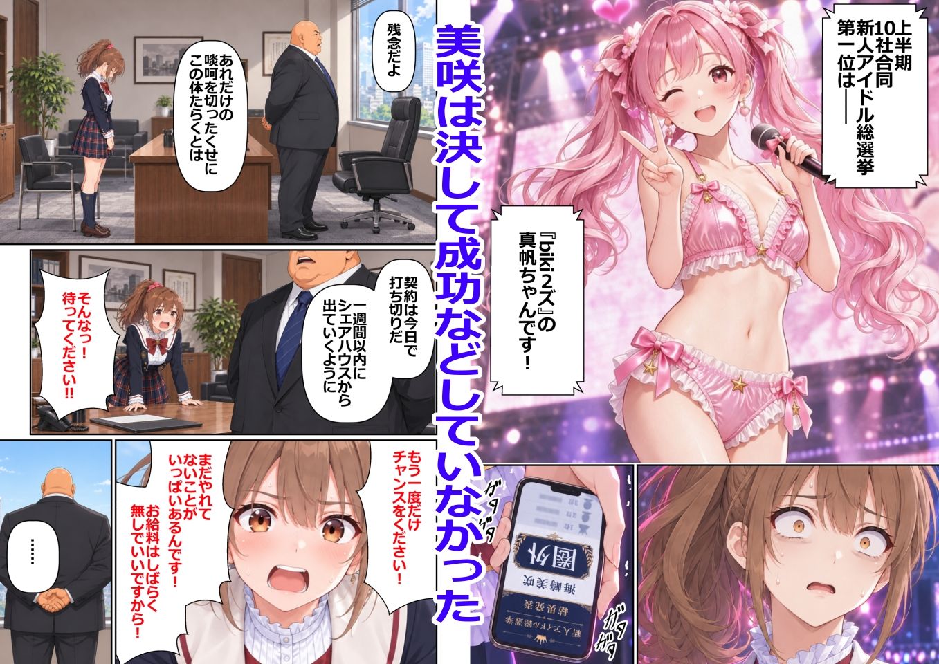 幼馴染がそこそこのアイドルになるまでに払った代償の記録 サンプル画像9