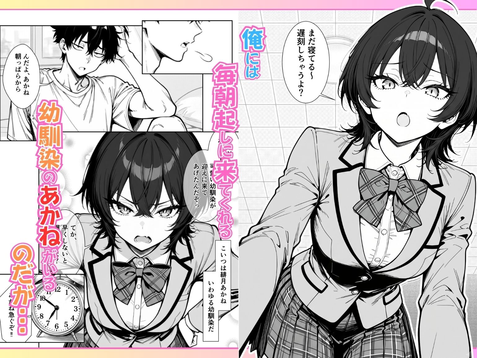 幼馴染がドジっ子すぎてエッチな展開は避けられないようです！ サンプル画像1