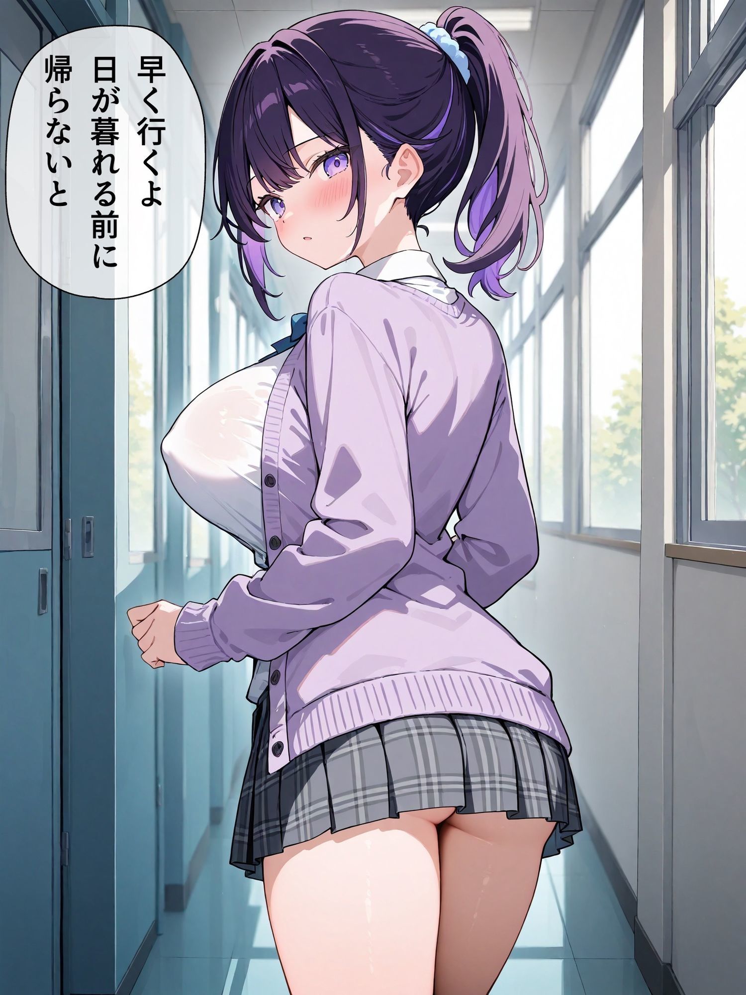 幼馴染が両親のいない家に誘ってきた件 鳴海ひびき編 サンプル画像4