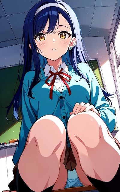 幼馴染と学校でばつばつばつ サンプル画像2