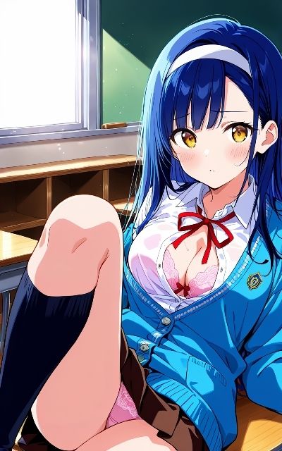 幼馴染と学校でばつばつばつ サンプル画像3