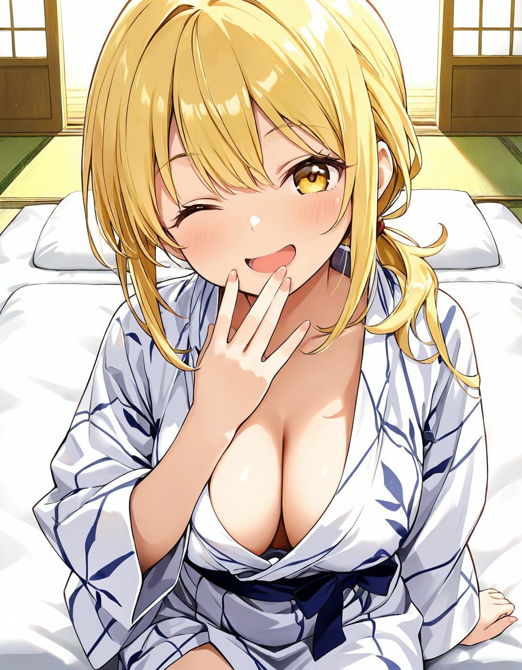 幼馴染と結婚するためにデキ婚狙うことにしました！浴衣シャーリー編 サンプル画像1