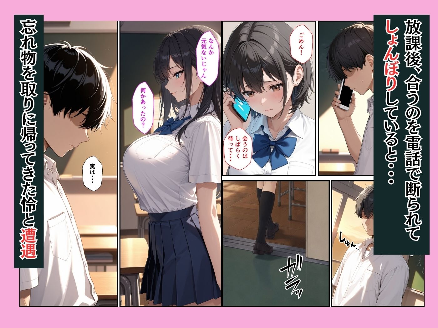 幼馴染のクールギャルが落ち込んでいる俺を慰めてイチャラブセックスした話 サンプル画像3